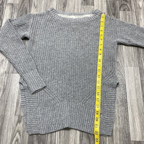 TOMS Crewneck Pullover Green Wool Blend Knit Sweater Women's Size XS - Picture 7 of 11